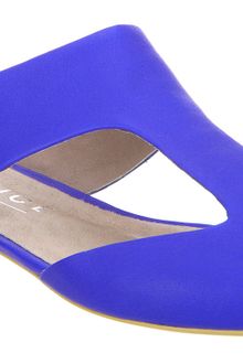 Office Trigger Tbar Blue Leather - Lyst