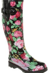 Office Nutty Knee Welly Floral