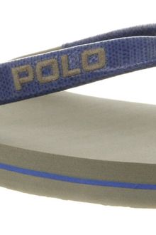 Ralph Lauren Canby Flip Flop Greyblue Rubbr - Lyst