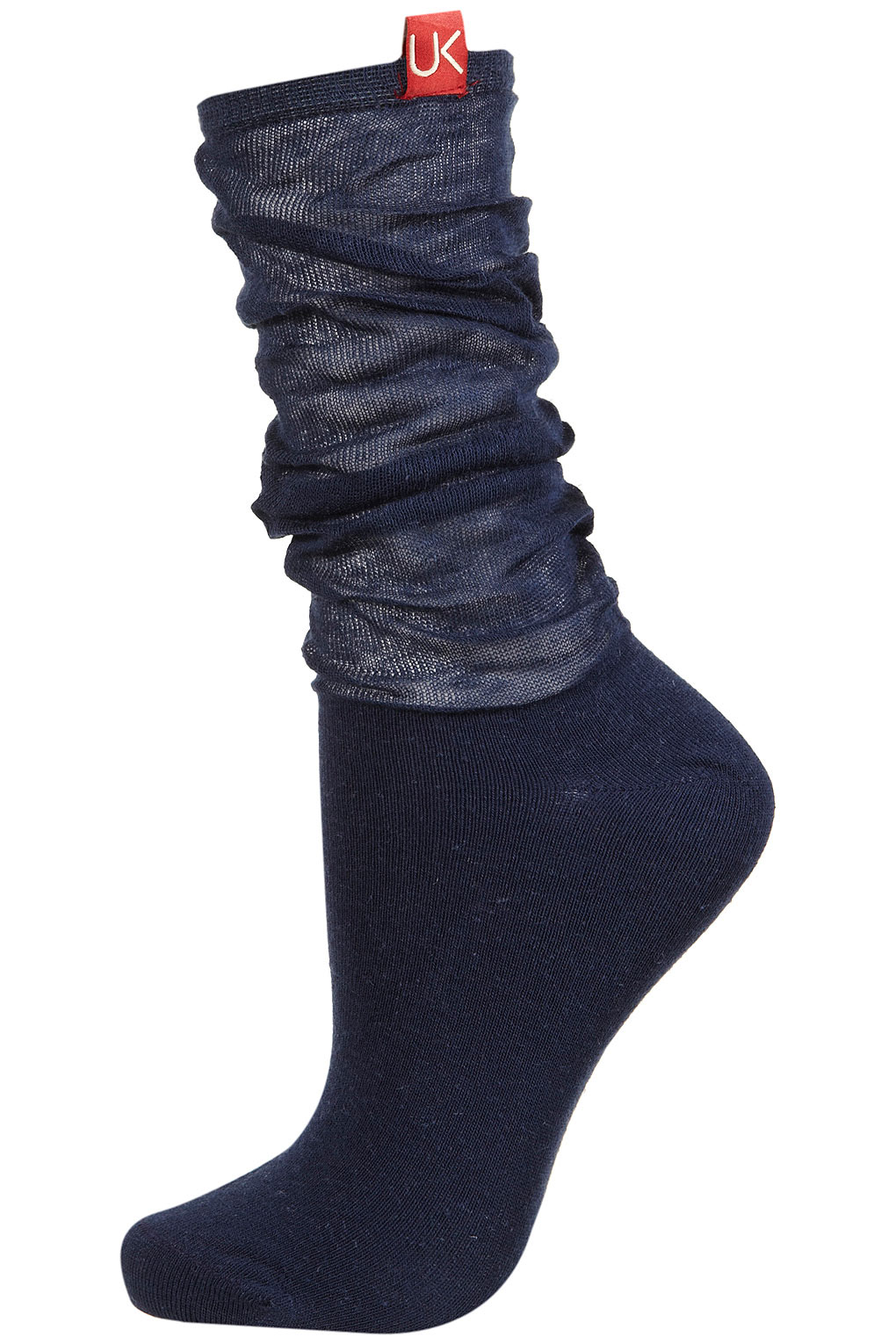 Urban Knit Slouch Ankle Socks in Blue (navy blue) Lyst