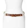 Tory Burch Belt Leather and Rope in Brown (ivory) - Lyst