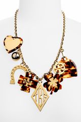 Tory Burch Tilsim Equestrian Charm Necklace