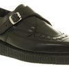 Underground Apollo Pointed Creeper Black Leather in Green for Men (black) - Lyst