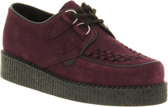 Underground Wulfrun Creeper Purple Suede - Lyst