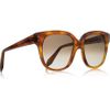 Victoria Beckham Audrey Squareframe Acetate Sunglasses in Brown (honey) - Lyst