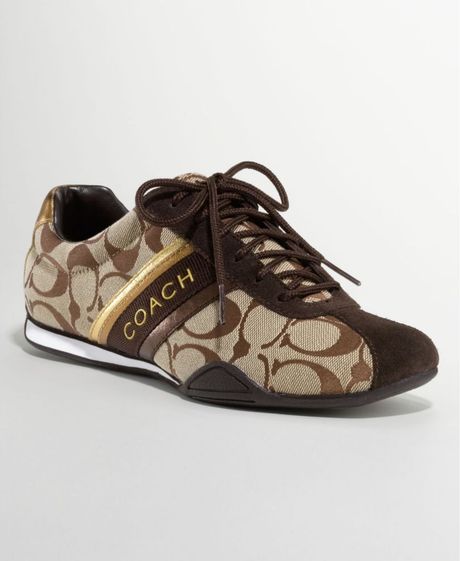 Coach Jayme Sneaker in Brown (khaki/chestnut) - Lyst