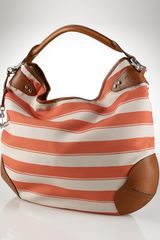 Hobo Lauren By Ralph Lauren Cap Dail Striped