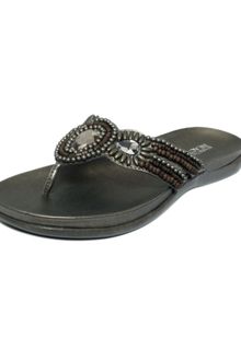 Kenneth Cole Reaction All Glam Flat Sandals - Lyst