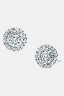 Kwiat Sunburst Diamond Stud Earrings - Lyst