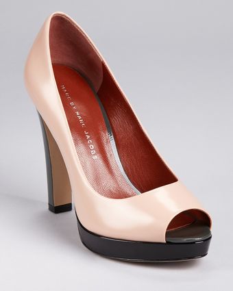 Marc By Marc Jacobs Pumps Peep Toe - Lyst