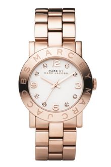 Marc By Marc Jacobs Womens Amy Rose Gold Ion Plated Stainless Steel Bracelet - Lyst
