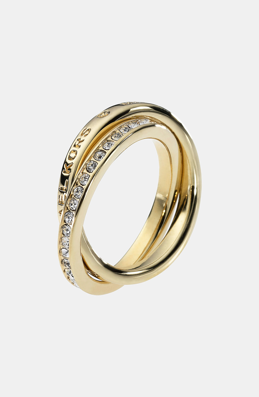 Michael Michael Kors Michael Kors Heritage Intertwined Ring in Gold ...