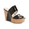 Nine West Larysa Platform Wedges in Black (black wet patent) - Lyst
