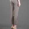 Ralph Lauren Cropped Trouser in Brown - Lyst