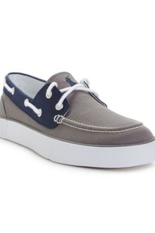 Ralph Lauren Lander Canvas Boat Sneakers - Lyst