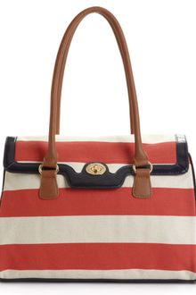 Tommy Hilfiger Rugby Stripes Top Handle - Lyst
