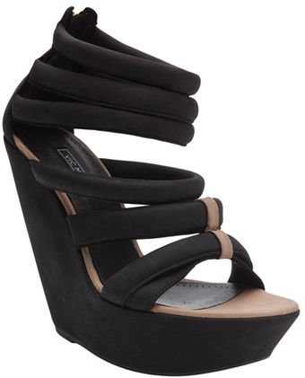 Vic Matie' Soft Leather Wedge - Lyst