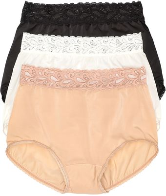 Wacoal Bodysuede Lace Waist Briefs - Lyst