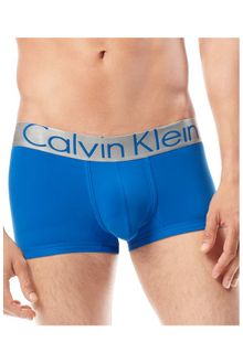 Calvin Klein Steel Microfiber Low Rise Trunk - Lyst
