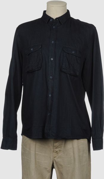 Cheap Monday Cheap Monday Long Sleeve Shirts in Gray for Men (grey) - Lyst