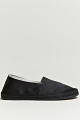 Dries Van Noten Dries Van Noten Mens Satin Espadrilles