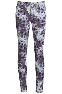 Joe's Jeans Floral Print Skinny Jean - Lyst