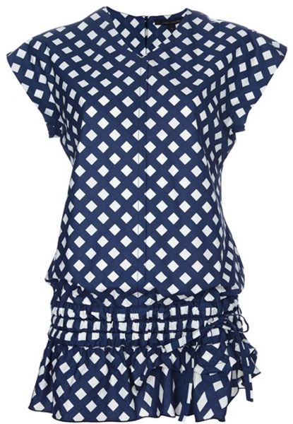 Marc Jacobs Bulsa Blouse in Blue - Lyst