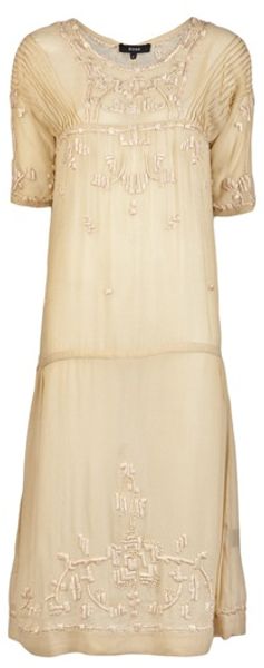 Suno Embroidery Dress - Lyst