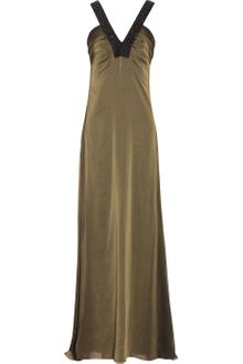 Badgley Mischka Beadembellished Ombré Georgette Gown - Lyst