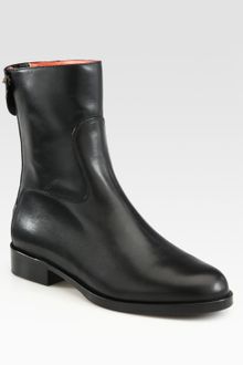 Chloé Leather Ankle Boots - Lyst