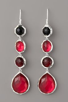 Ippolita Four-drop Earrings, Red - Lyst