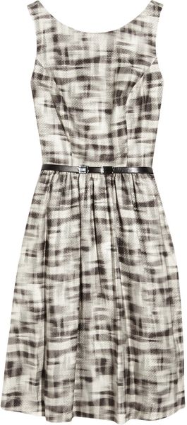  Brigitte Printed Jacquard Dress 