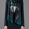 Lanvin Snake Scarf in Green (snake) - Lyst