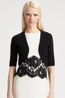 Michael Kors Featherweight Merino Wool Shrug - Lyst