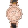 Michael Kors Parker Chronograph Watch in Brown (brown tort)) - Lyst