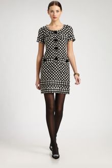 Oscar de la Renta Silk Dress - Lyst