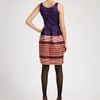 Oscar De La Renta Printed Dress in Purple (multi) - Lyst