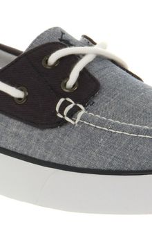 Ralph Lauren Lander Canvas Boat Shoe Blue Chambray - Lyst