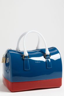 Furla Candy Rubber Satchel - Lyst