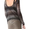 Helmut Lang Distorted Mohair Jumper in Black - Lyst