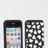 Marc By Marc Jacobs Wild Hearts Iphone 4 4s Cover in Black (black/ white) - Lyst