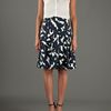 Marni Floral Print Skirt in Blue (floral) - Lyst