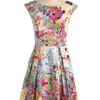 Modcloth Fantastical Flora Dress in Multicolor (sky) - Lyst