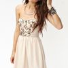 Nasty Gal Sweet Studs Dress in Beige (nude) - Lyst