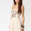 Nasty Gal Sweet Studs Dress in Beige (nude) - Lyst