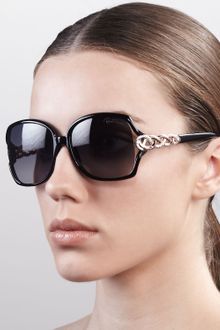 Roberto Cavalli Braiddetail Square Sunglasses  - Lyst
