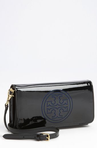  Perforated Logo Clutch 