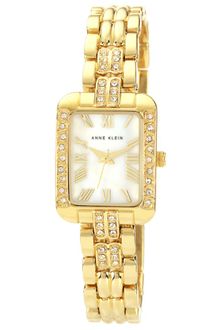 Anne Klein Womens Gold Tone Adjustable Bracelet 29x22mm 10 - Lyst