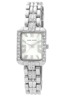 Anne Klein Womens Silver Tone Adjustable Bracelet 29x22mm 10 - Lyst