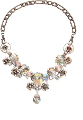 Asos Spike and Stone Collar Necklace 